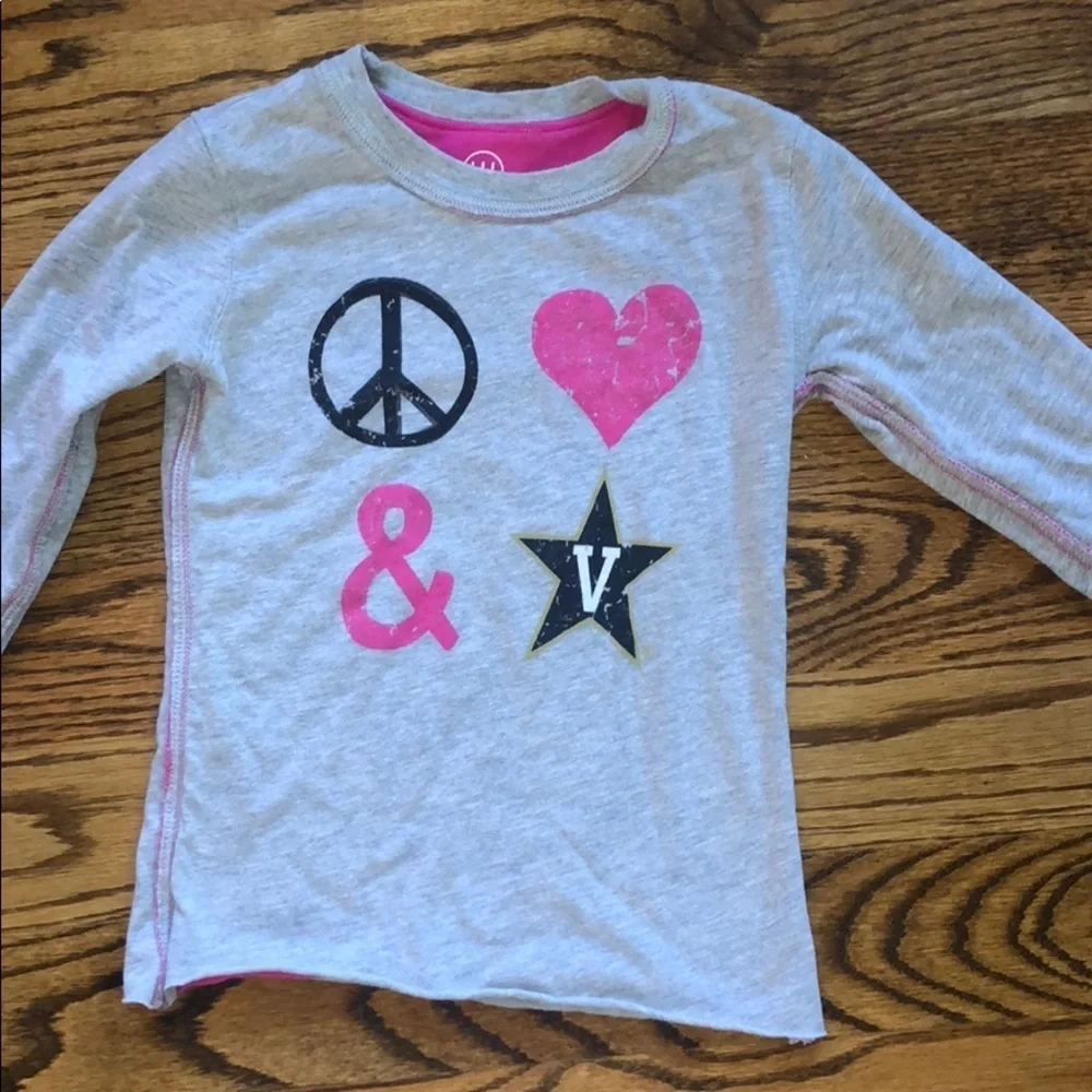 EUC Wes and Willy Girls Reversible Varsity shirt